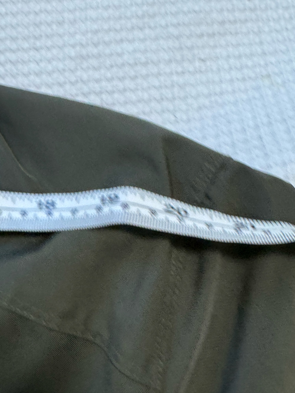 Men's reversible blue Olive Green Field Jacket - Picture 10 of 14